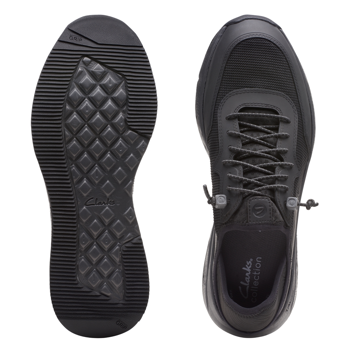Giày Sneaker Da Nam Clarks - Davis Low