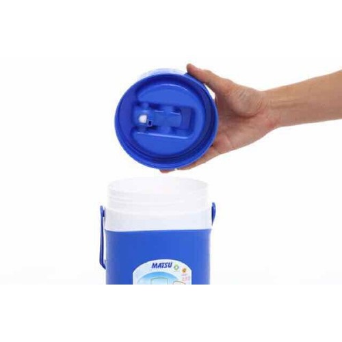 Bình đá 2 lít Matsu có vòi/ có quai xách tiện lợi. Bình đựng đá đựng nước nóng - STORE BÙI HUY