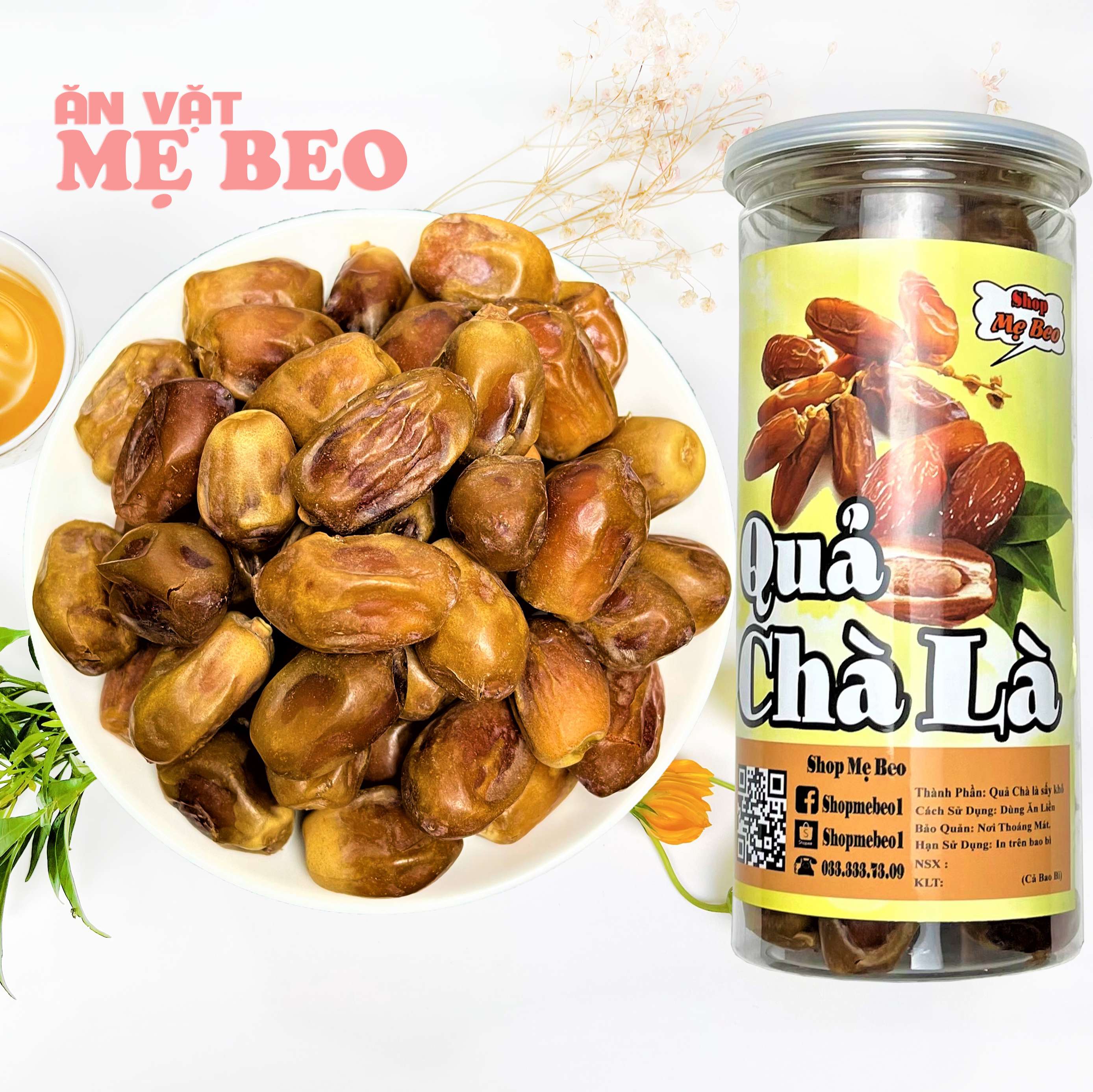 Quả Chà Là Sấy Dẻo SHOP MẸ BEO