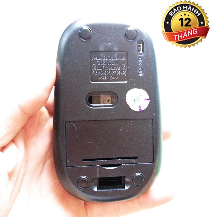 [HCM]Chuột không dây Auto led dẹp - tầm xa 10m