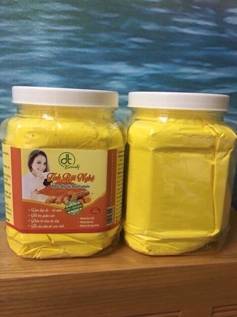 1 LẠNG TINH BỘT NGHỆ VÀNG  GIÚP MỜ NÁM SÁNG DA