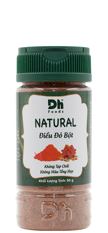 Natural Điều Đỏ Bột - Thương hiệu DH Foods