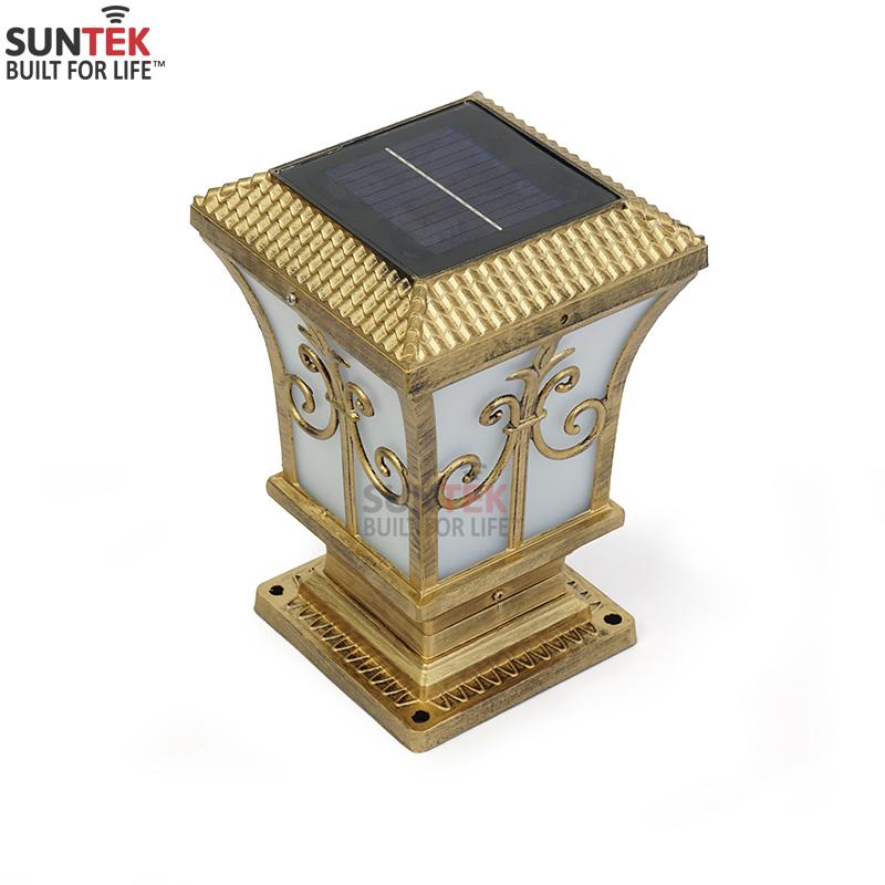 Đèn trụ cổng năng lượng mặt trời Suntek TC01