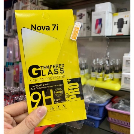 Kính cường lực 9H cho Huawei Nova 7i cao cấp chống vỡ trong suốt