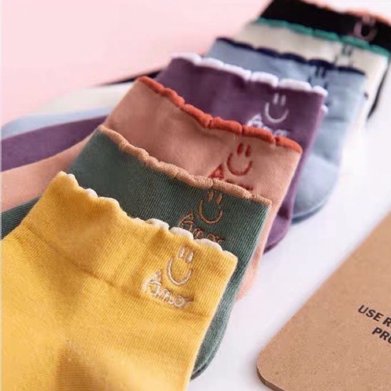 Set 10 Đôi Tất Nữ Ngắn Cổ Amor Siêu Hot
