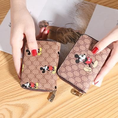 VÍ NGẮN CẦM TAY NỮ HÌNH CHUỘT MICKEY