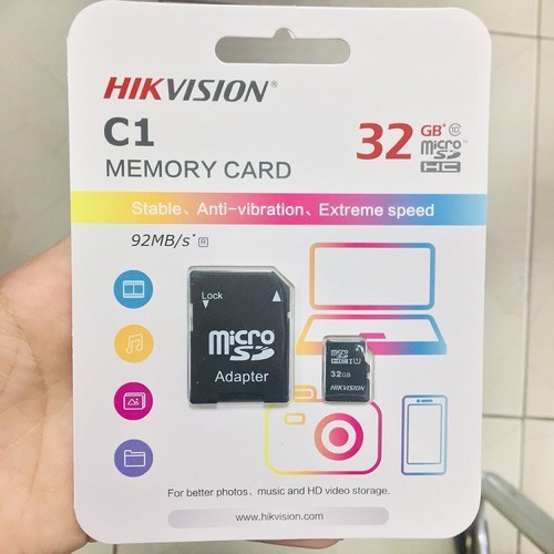 [HCM]THẺ NHỚ HIKVISION 32GB 92MB/S