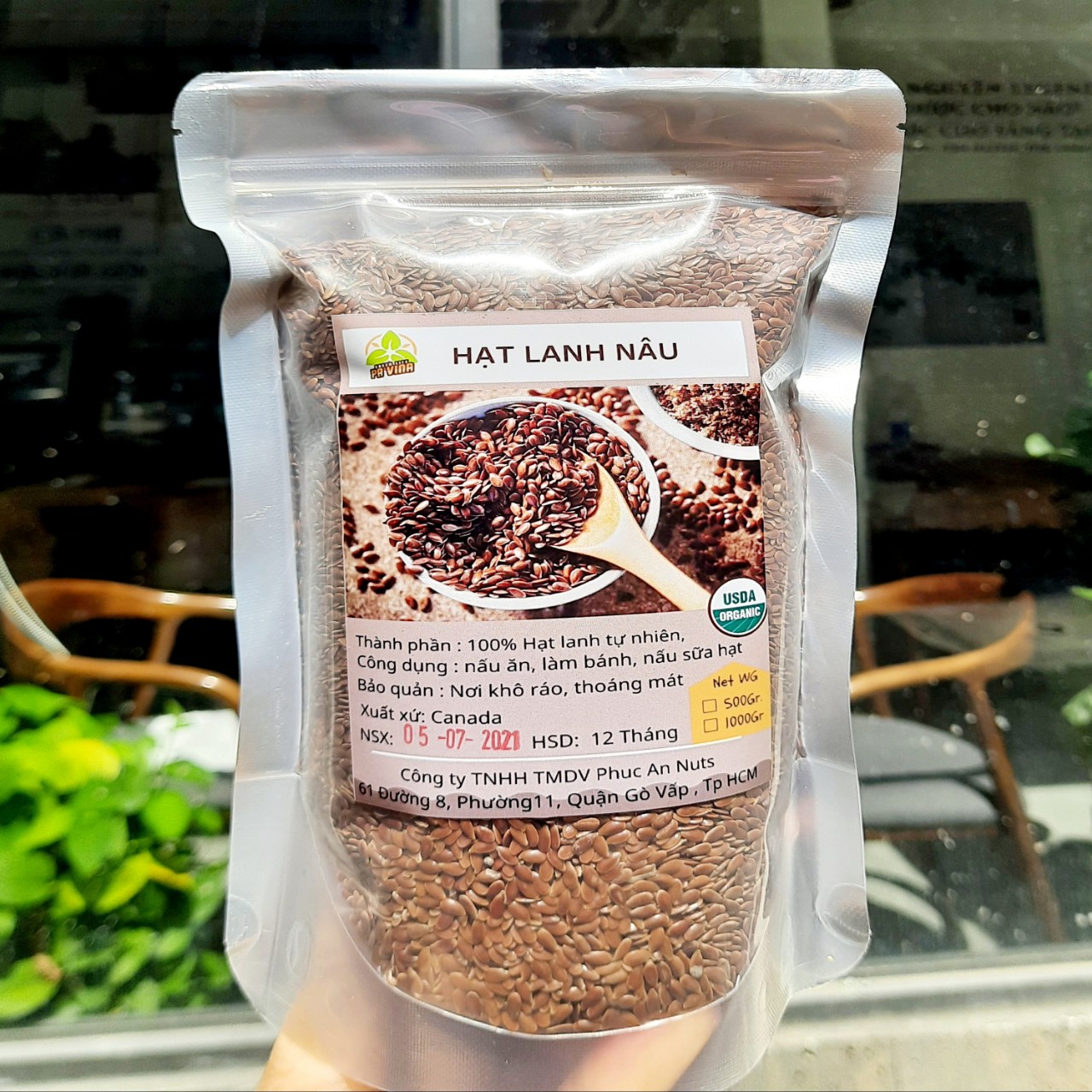 [HCM]Hạt lanh Canada 500Gr