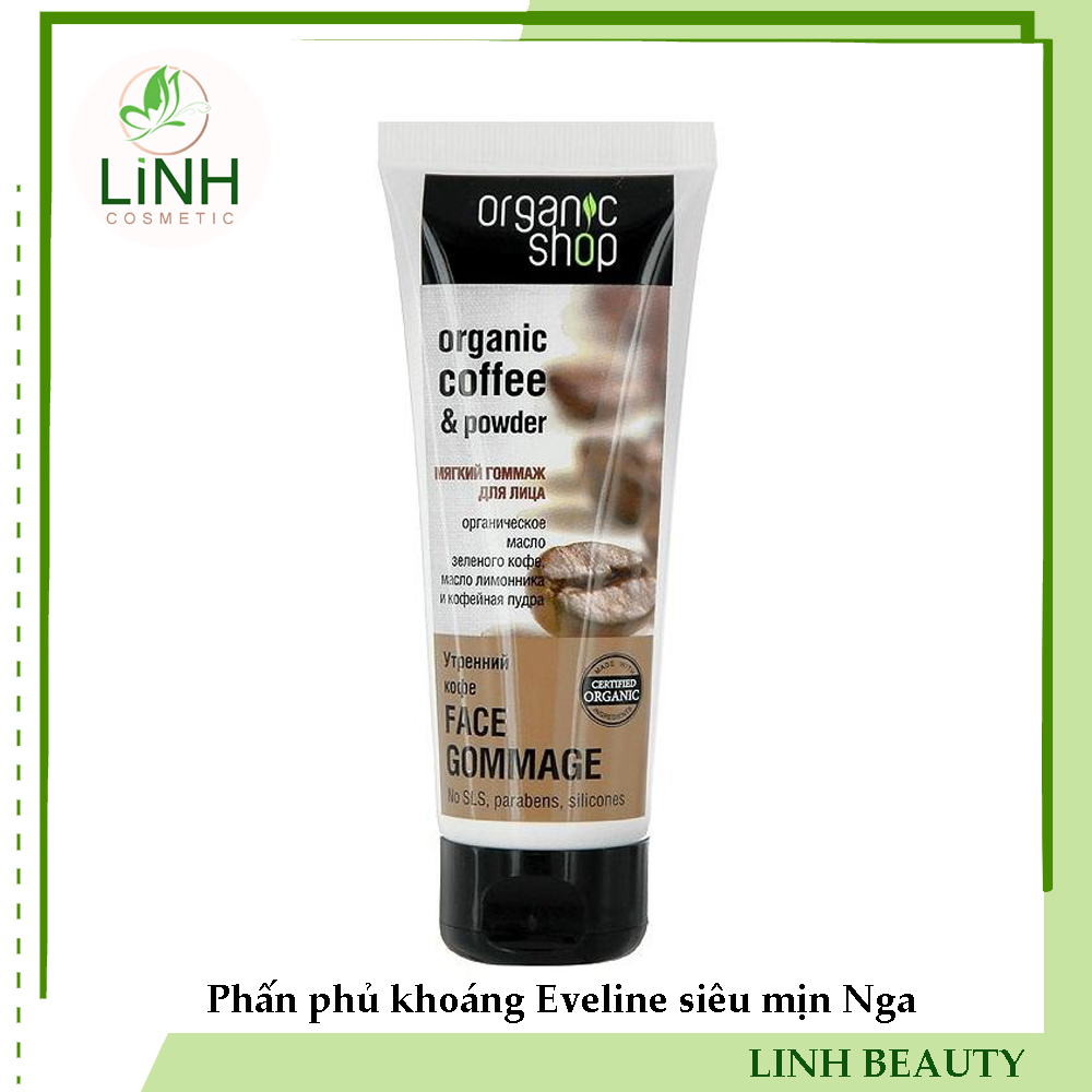 Tẩy Tế Bào Chết Mặt  cà phê Nga