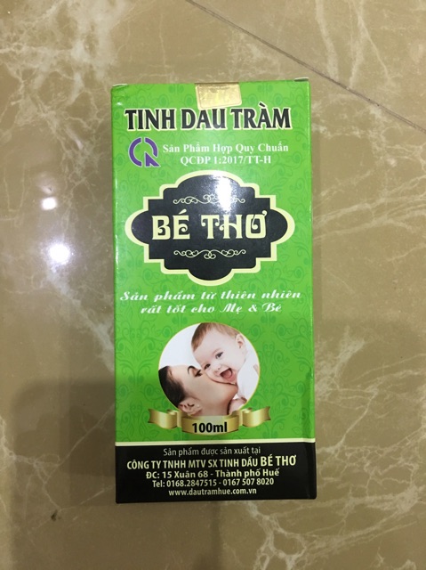 Tinh Dầu Tràm Bé Thơ (100ml )Chuẩn