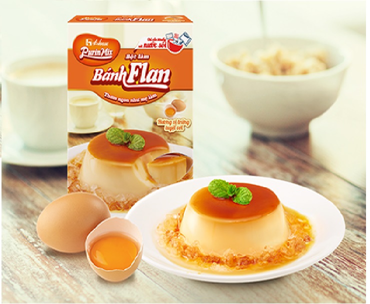 Combo 06 hộp Bột làm bánh Flan Purin Mix
