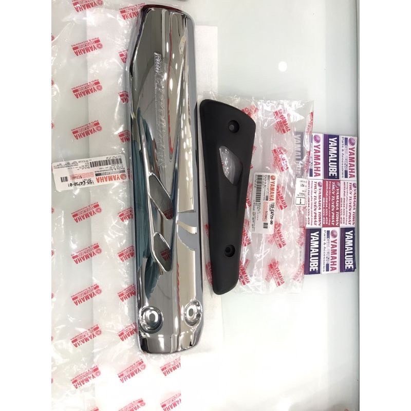 Ốp Che Pô EXCITER 2010/ Ex Củ Chính Hãng