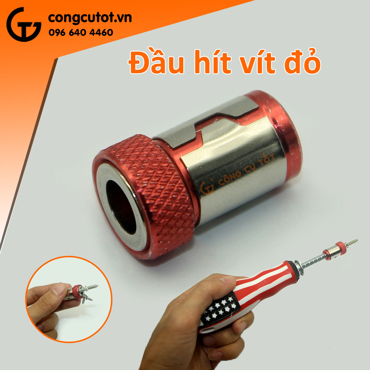 Nam châm gắn mũi vít - Đầu giới hạn nam châm cho mũi vít