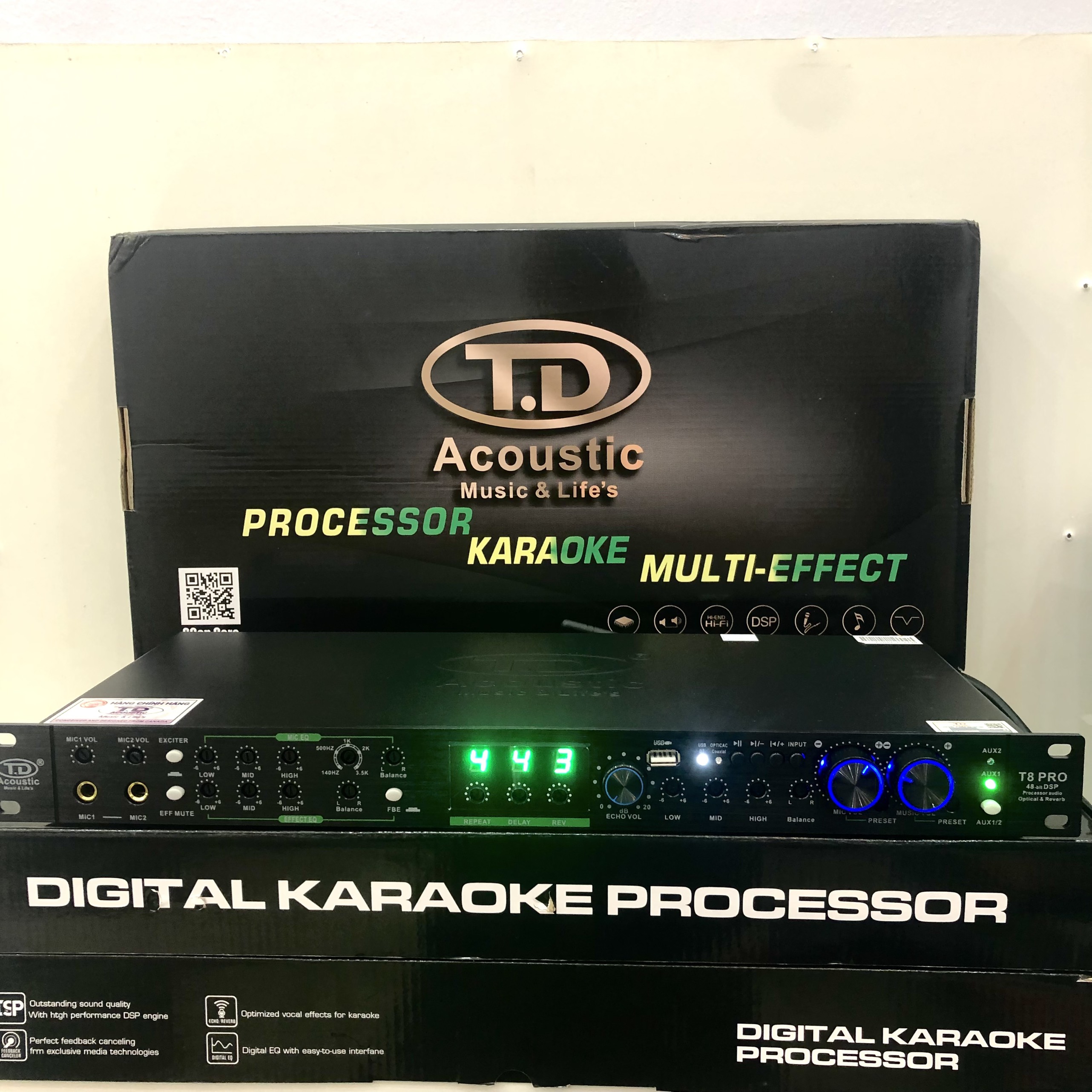 Vang cơ lai số TD T8pro (rever), vang cơ t8pro