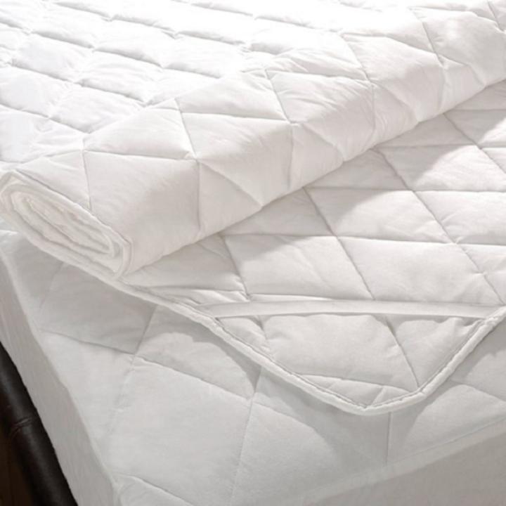 Tấm Lót Ga Giường Kate Bảo Vệ Nệm Cho Gia Đình 3 Lớp Chần Bông Cao Cấp Lan Pham Bedding