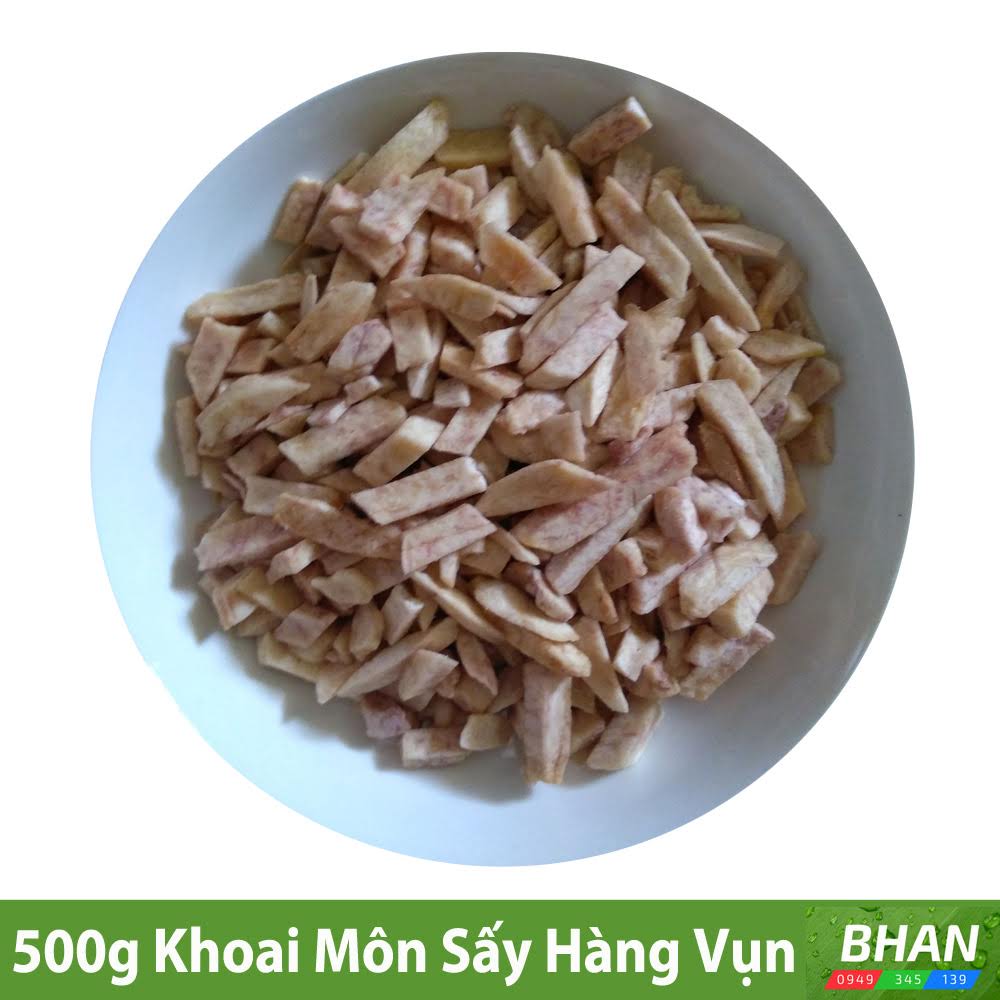500g khoai môn sấy hàng vụn