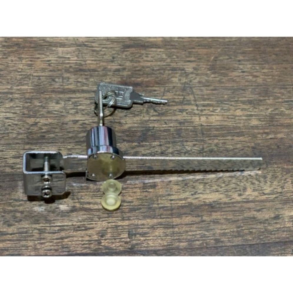 Khóa răng cưa cửa tủ lùa kính 3-5mm [HMR ]