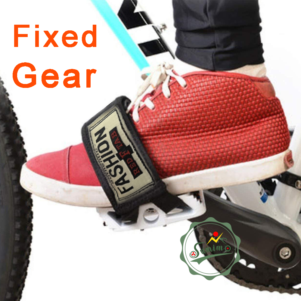 Tuỳ chọn đai rọ chân strap cho xe đạp Fixed Gear