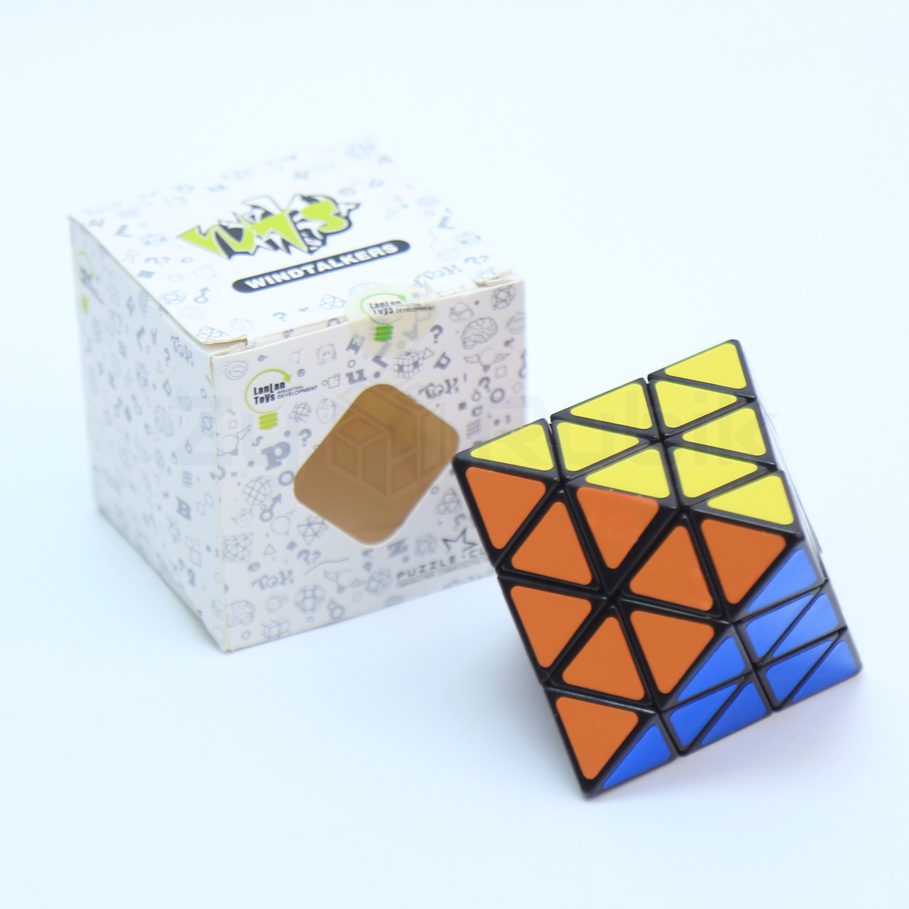 4X4 Diamond cube-Lan dianmond-Rubik's Cube-intellectual development toy-zyo Rubik's Cube