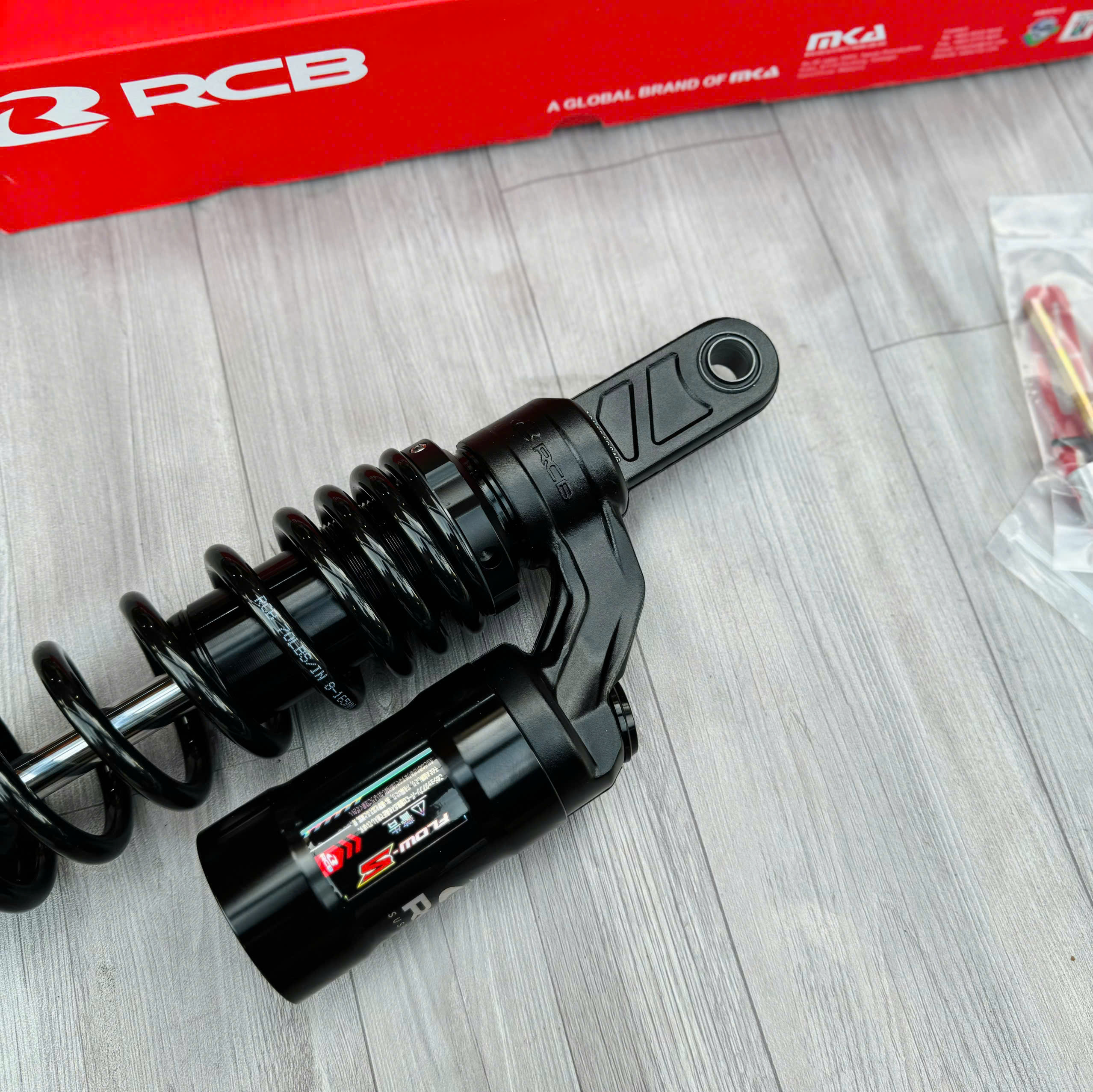 Phuộc sau RCB Flow-S Vario click chính hãng Malaysia hàng cao cấp