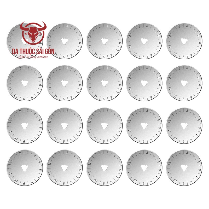 Dao cắt da thuộc, cắt vải lưỡi tròn tiện dụng - Bộ dụng cụ làm đồ da cơ bản - Da Thuộc Sài Gòn