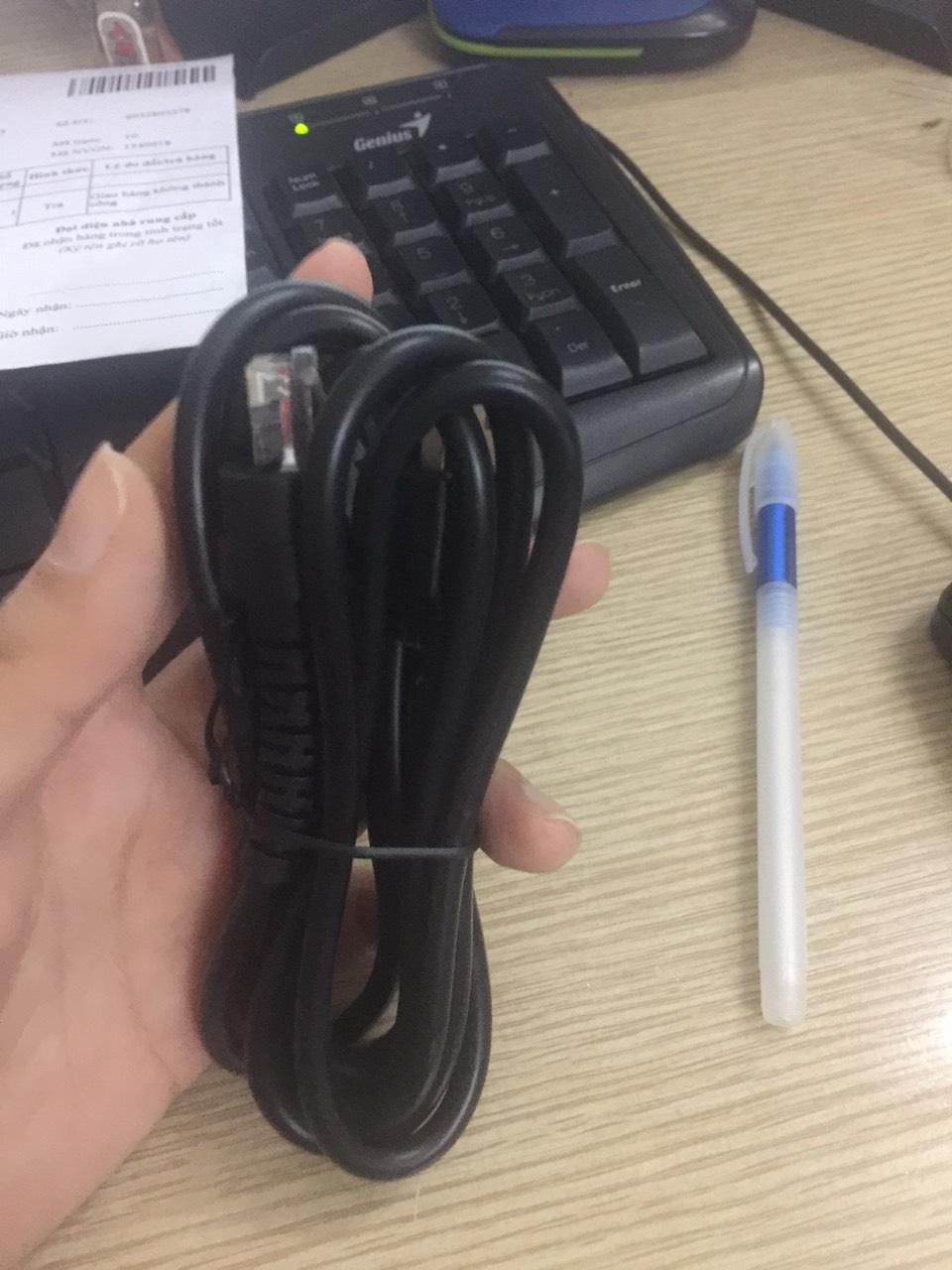 [HCM]Máy Quét Mã Vạch 1 Tia SMQ-9100 (Có dây)