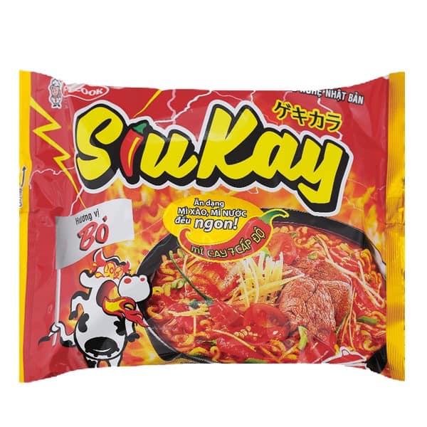 Mì gà SiuKay gói 129g nhiều vị