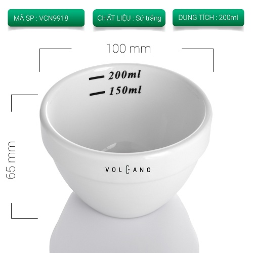 [HCM]Chén sứ cupping thử nếm cà phê 200ml