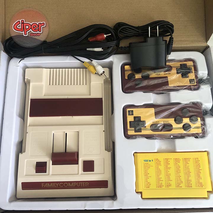Máy chơi game điện tử 500 game - Family Computer - máy game 4 nút