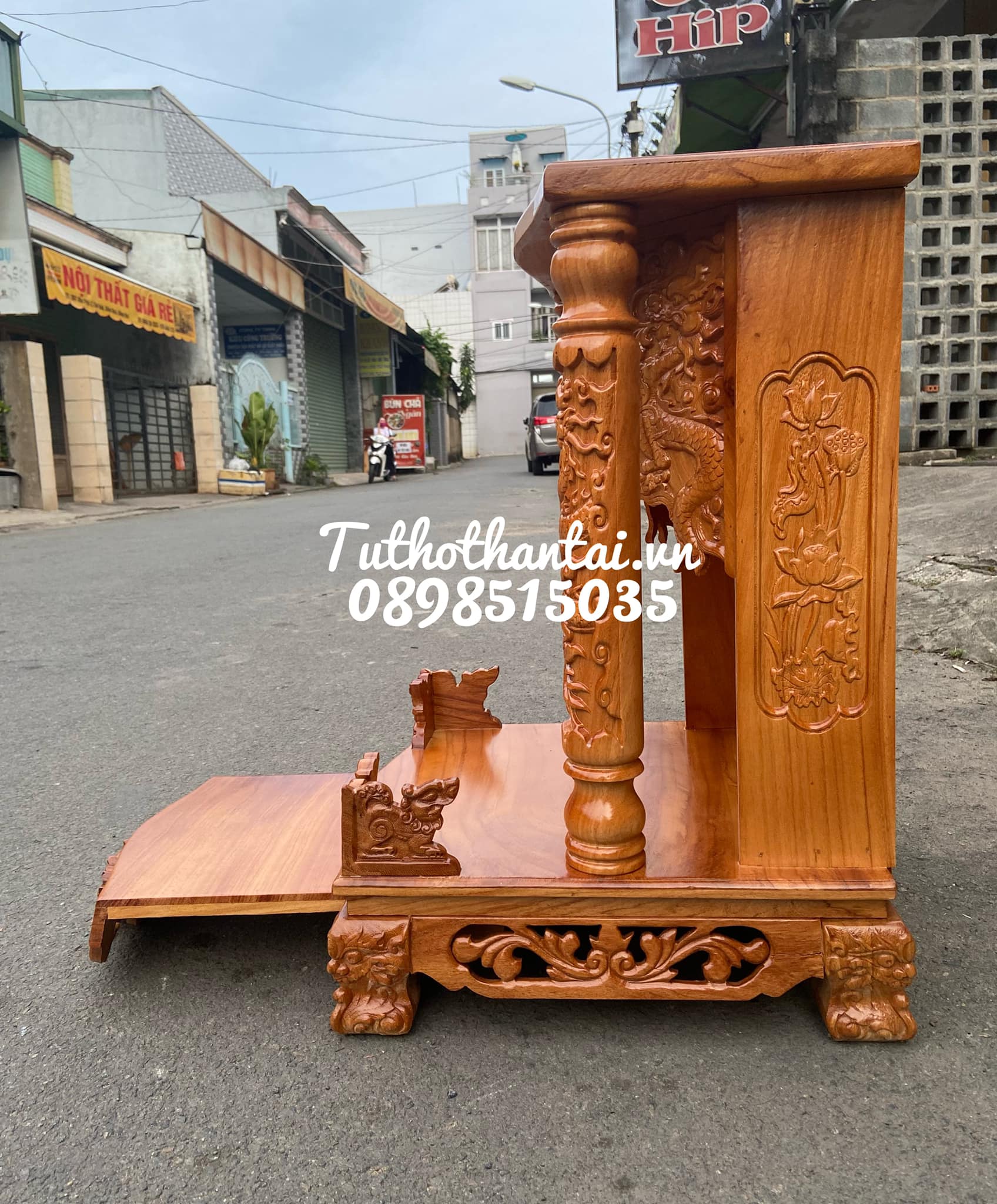 Bàn thờ thần tài ông địa 48 x 68cm