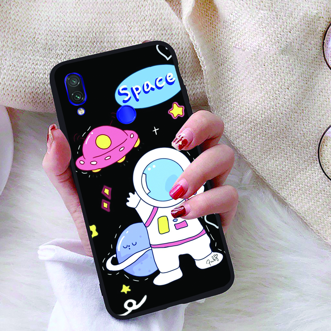 Ốp lưng Xiaomi Redmi Note 7 viền dẻo TPU BST Space