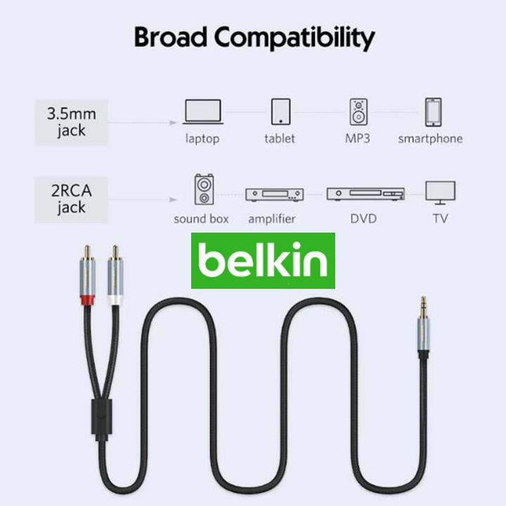 JACK 3.5 RA RCA - BELKIN TAIWAN EXCELLENCE 1.8M