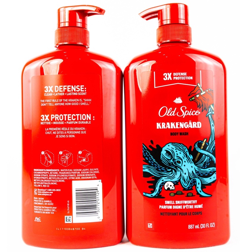 Sữa Tắm Nam OLD SPICE 887ML