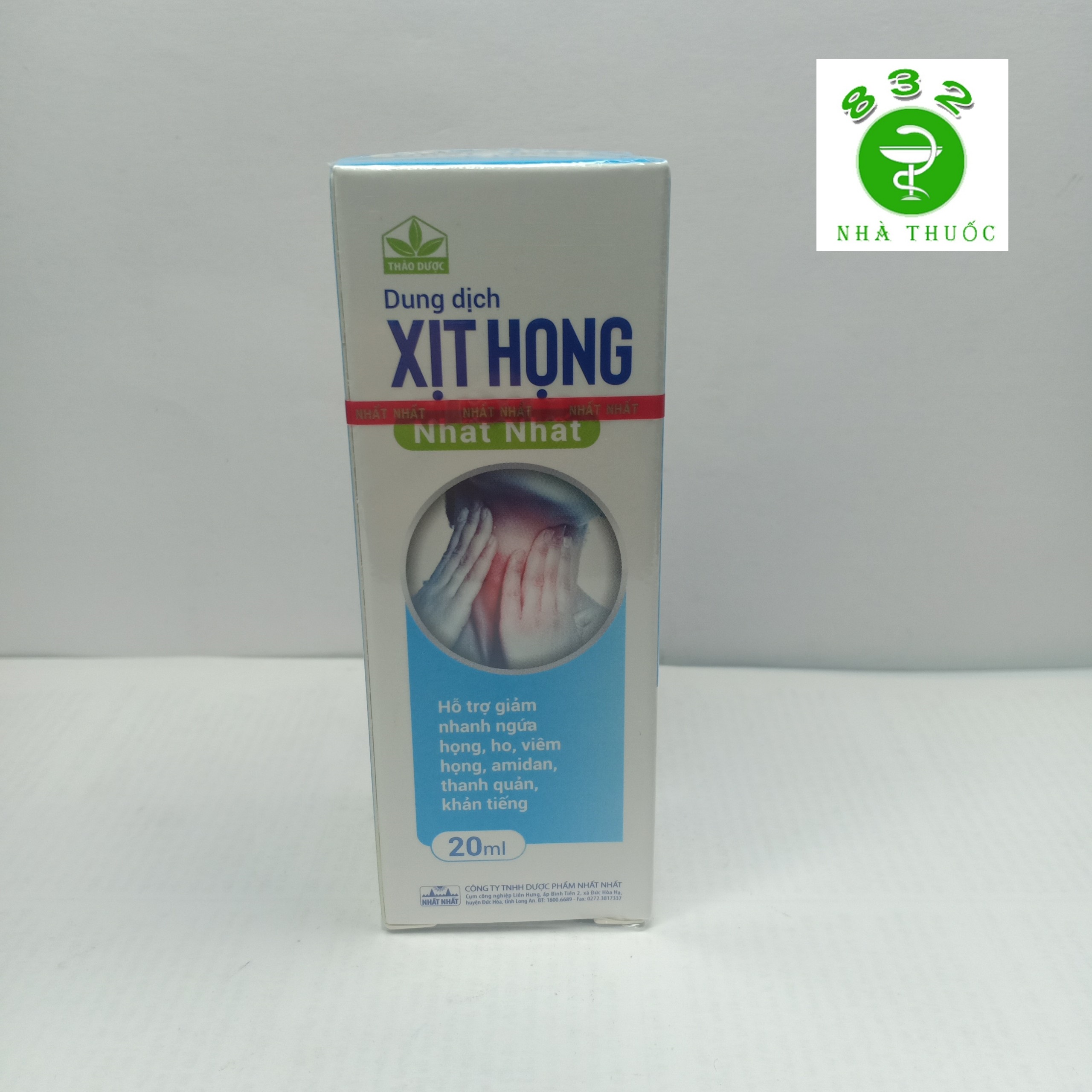 Dung dịch Xịt Họng Nhất Nhất lọ 20ml