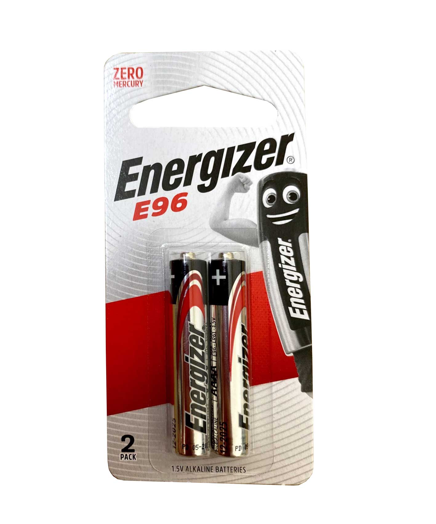 Vỉ 2 viên pin Energizer 4A (AAAA) 1.5V E96 25A LR8D425 LR61 MN2500