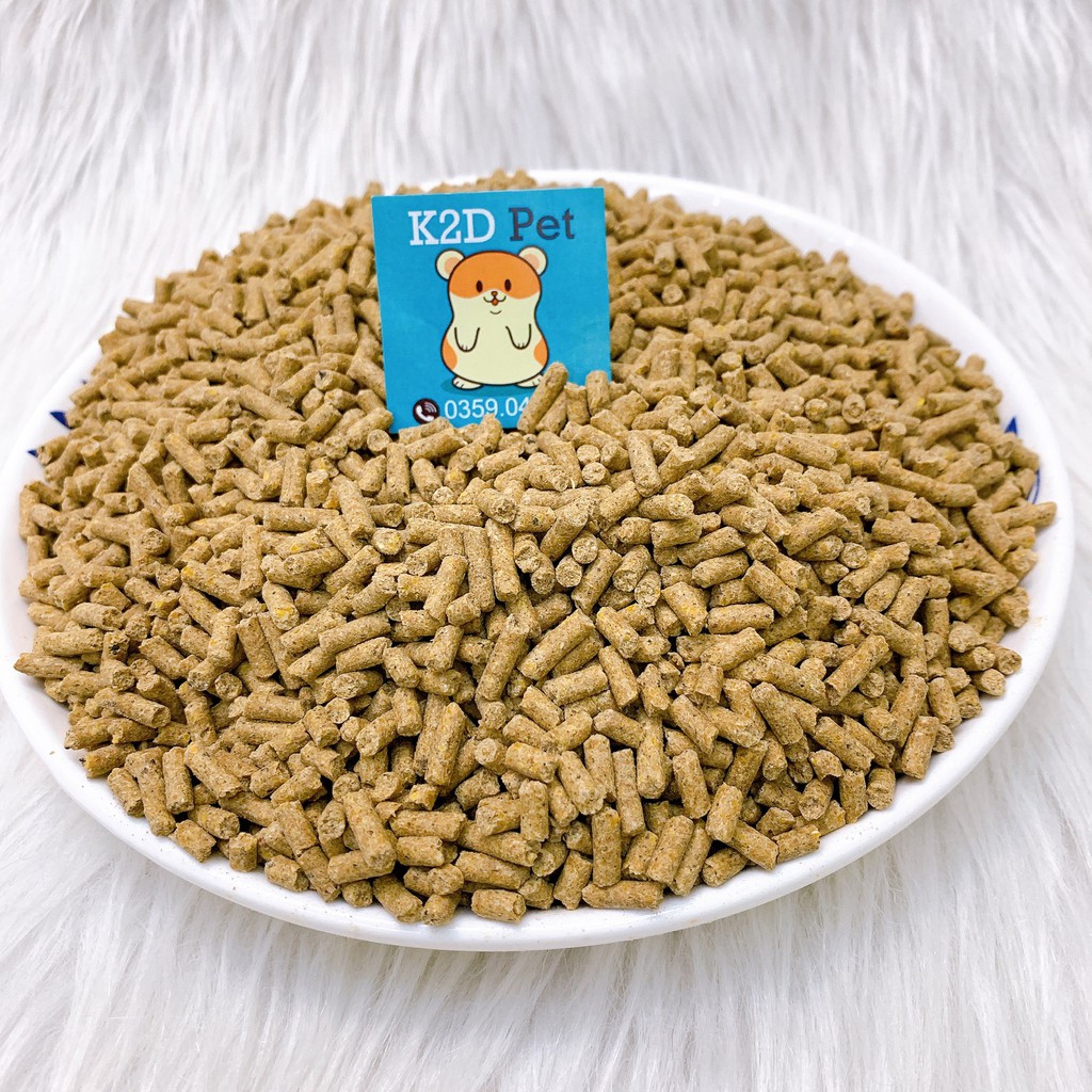 [Hoàn tiền 10%]Thức ăn cho Guinea Pig (bọ ú, chuột lang), thỏ 1kg (Cám thỏ)