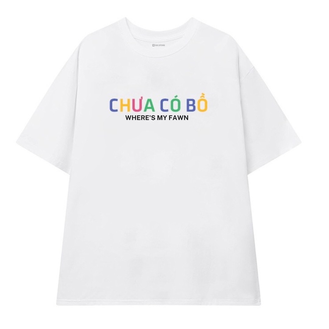 Áo thun áo phông ĐÃ CÓ BỒ - CHƯA CÓ BỒ Áo thun áo phông form rộng tay lỡ phong cách Hàn Quốc phù hợp cả nam nữ cặp đôi - Tokyo shop