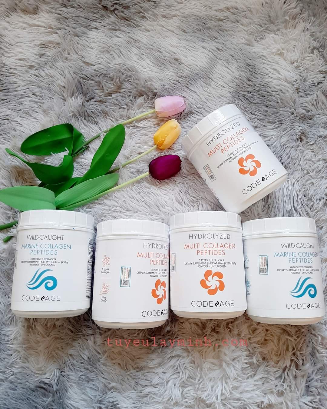 [HÀNG CÔNG TY] CodeAge Collagen Multi Collagen Peptides Đẹp Da Chống Lão Hoá