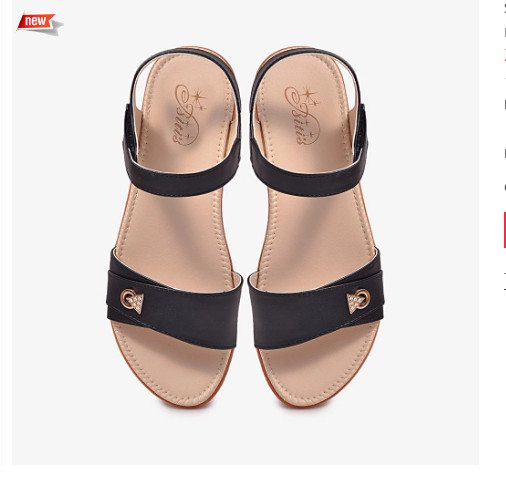 Dép sandal nữ mẫu mới DRW014900