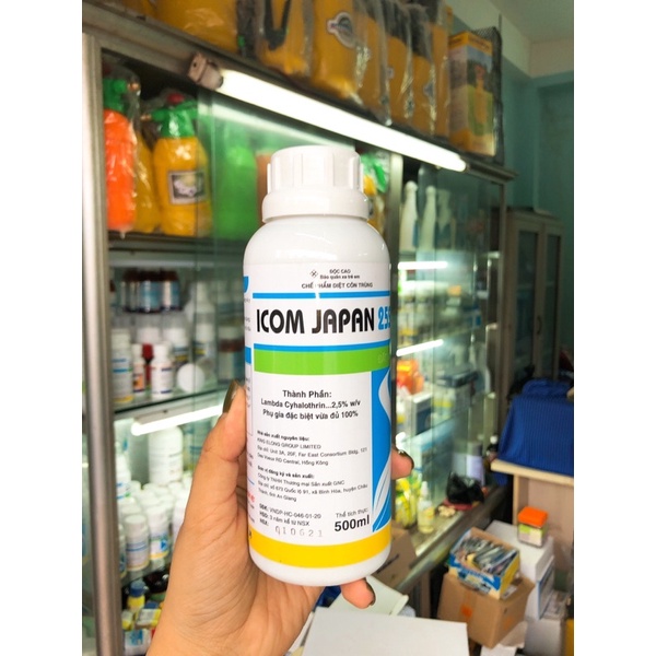 ICOM JAPAN 25SC - thuốc diệt côn trùng (500ml) .