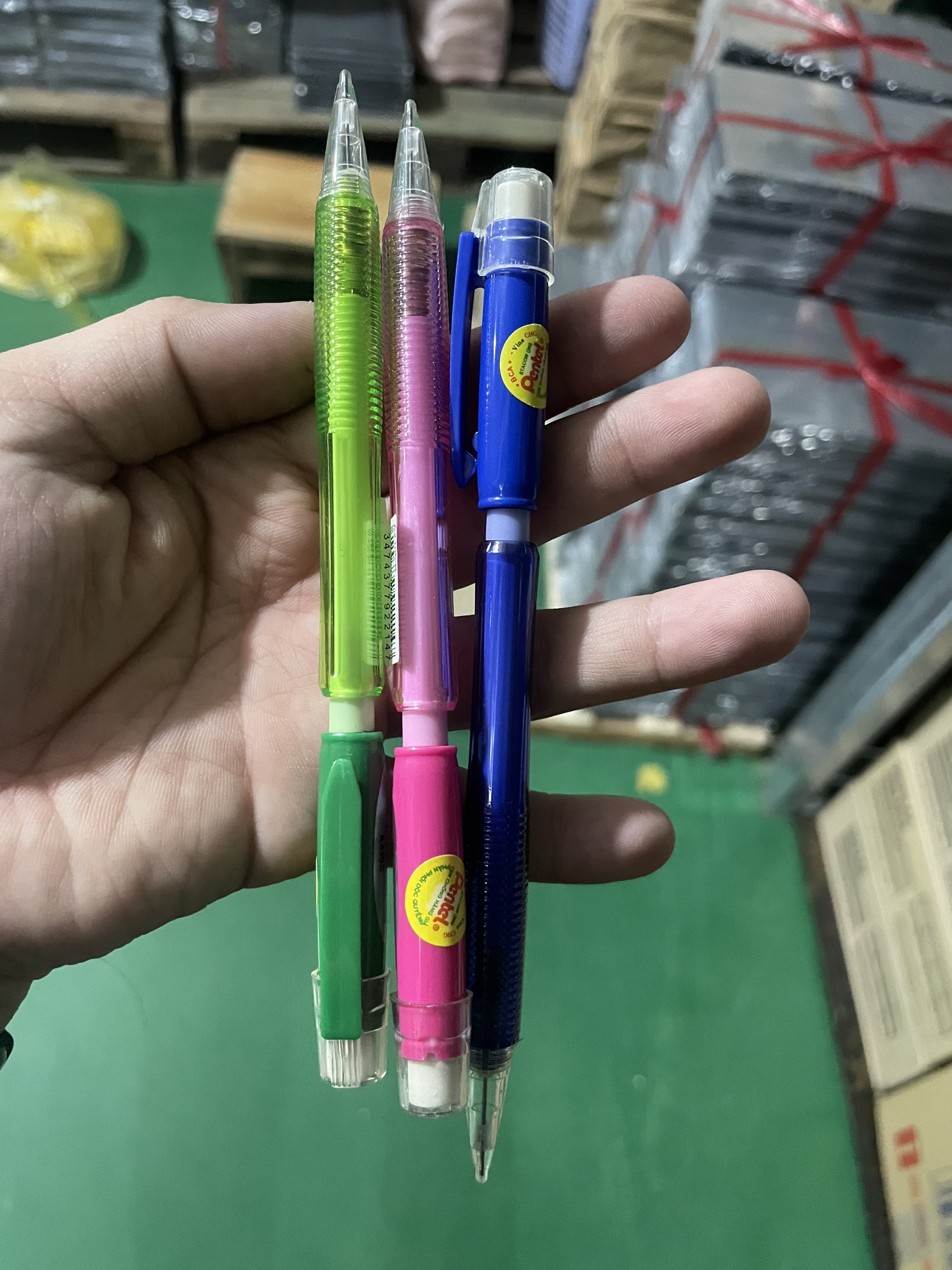 Bút chì bấm pentel fiesta pencil ax105 0.5mm