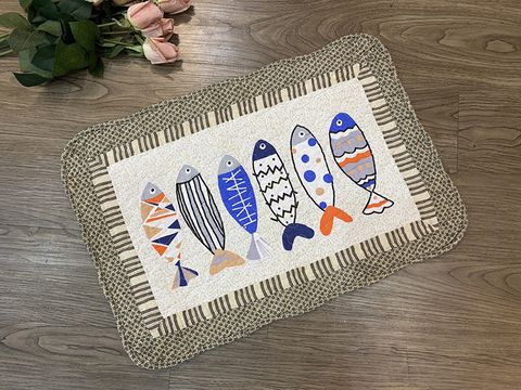 Thảm chùi chân 40x60cm 100% cotton