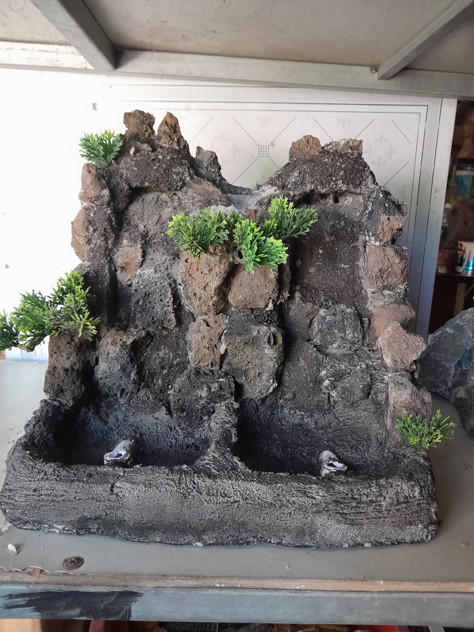 Thác cát – suối cát hồ thủy sinh
