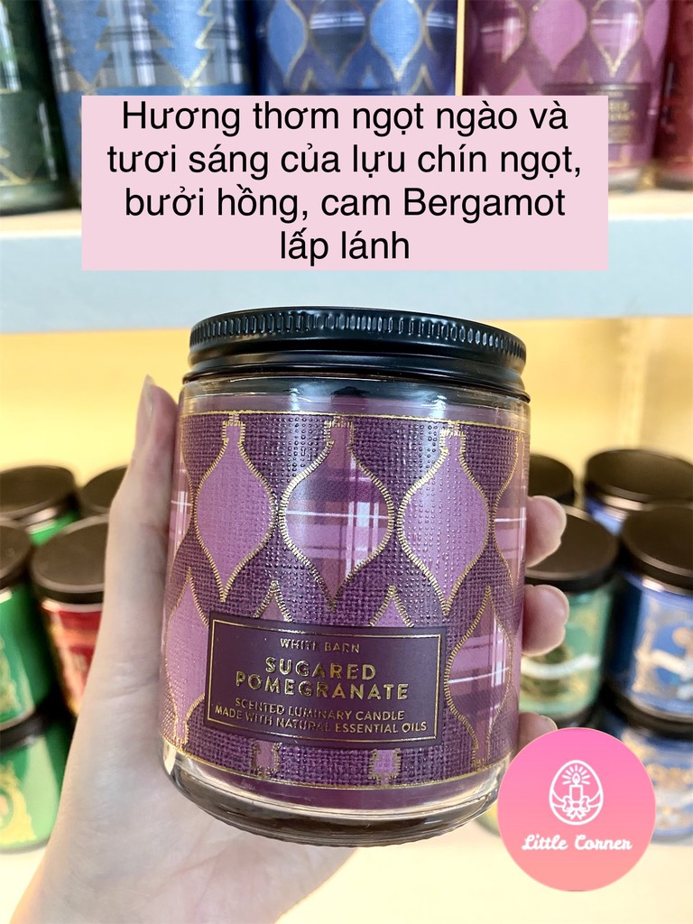 Nến thơm 1 bấc BATH AND BODY WORKS BBW 198g - Noel - Link 2