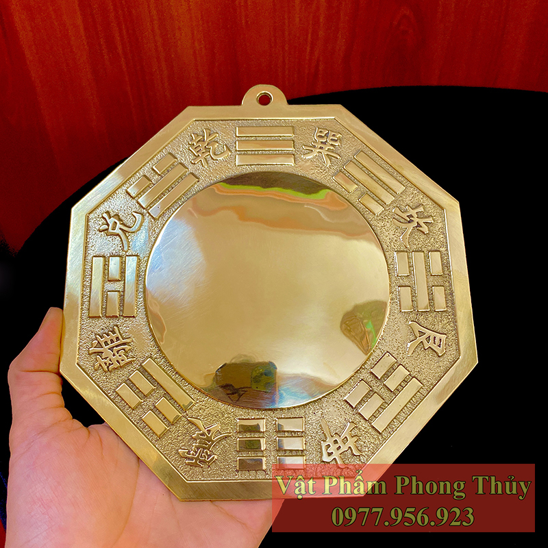 Gương Bát quái cầu Lồi Bằng Đồng