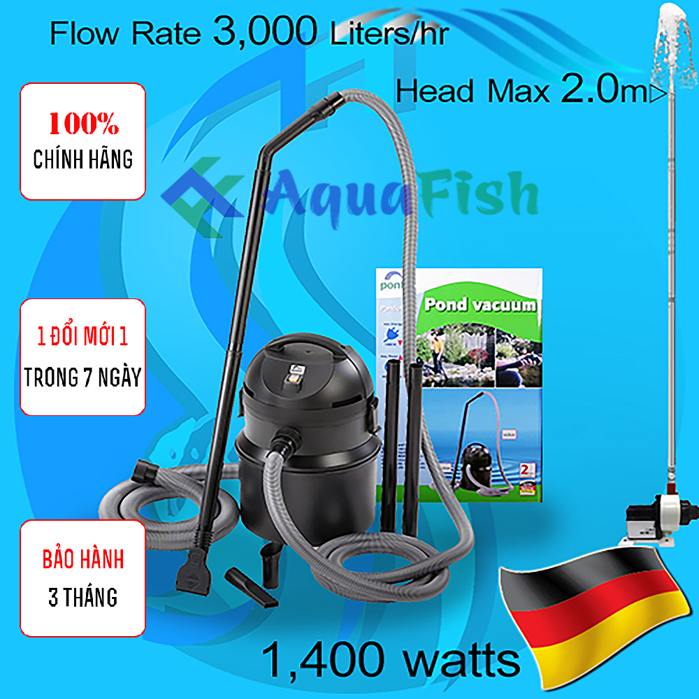 Machine cleaning aquarium koi pontec pondomatic-German imports