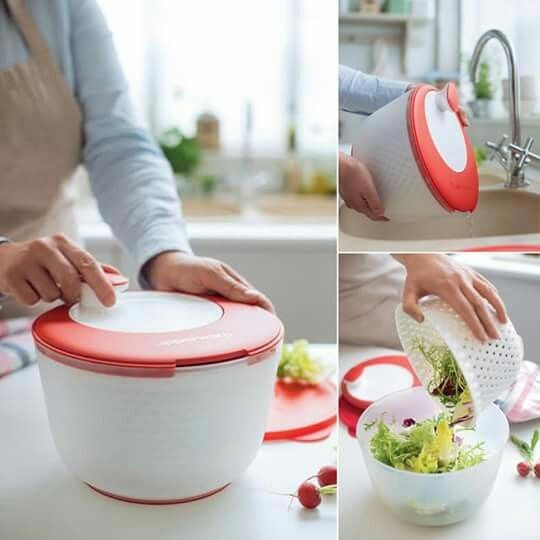 Quay rau Tupperware Spinning Chef - Tupperware Mall Chợ Lớn