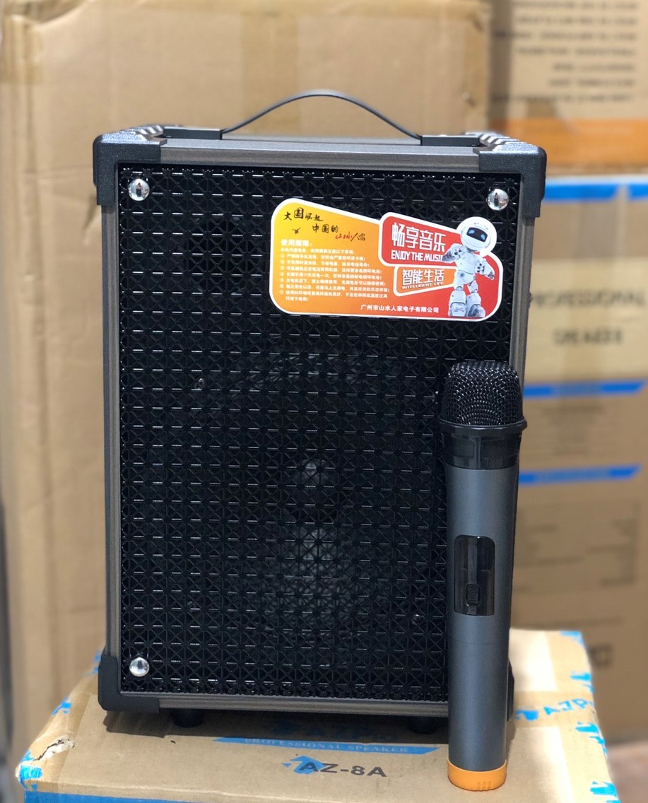 Loa karaoke mini tặng 1 micro không dây