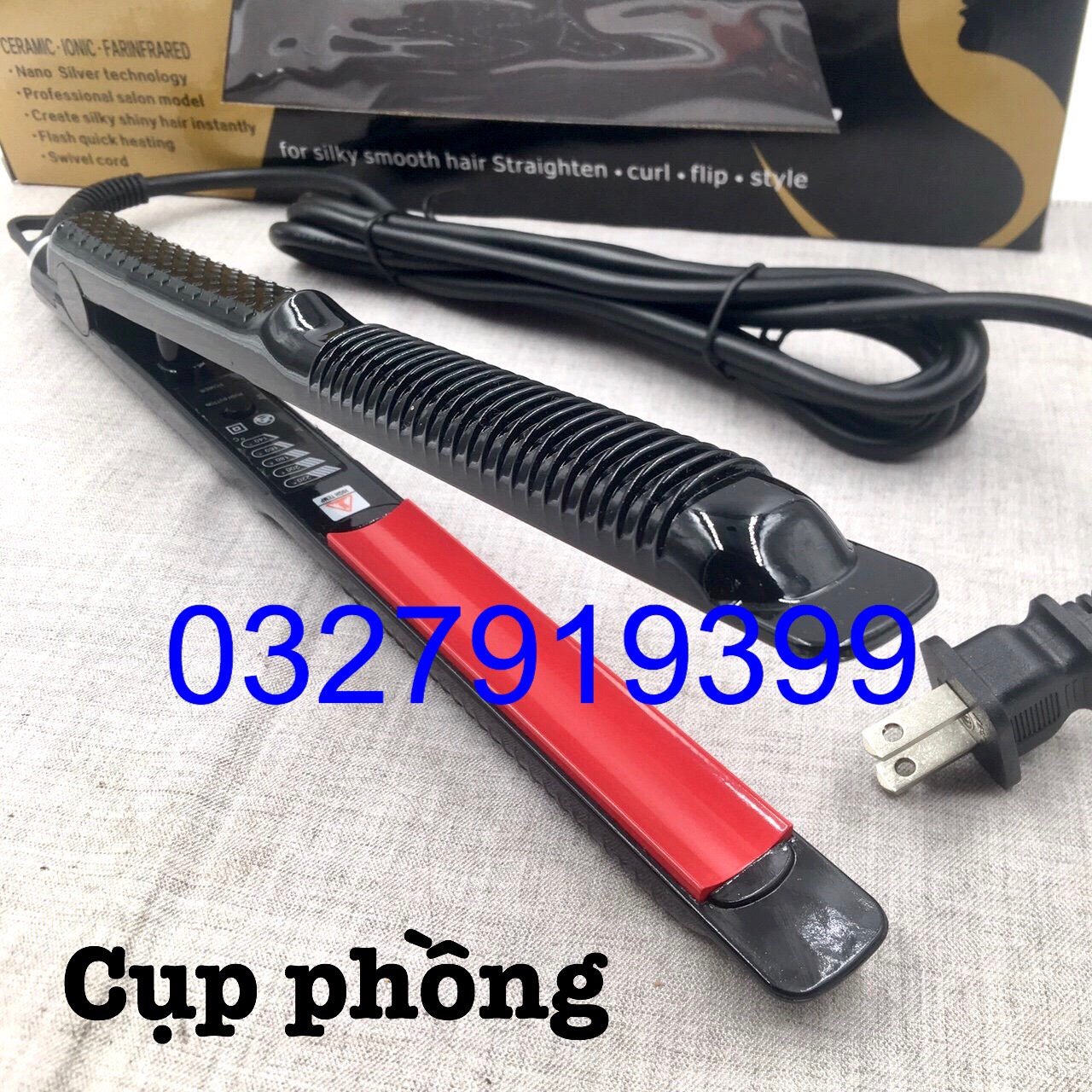 ✅tặng kẹp✅ Máy duỗi cụp tóc Hàn Quốc 201
