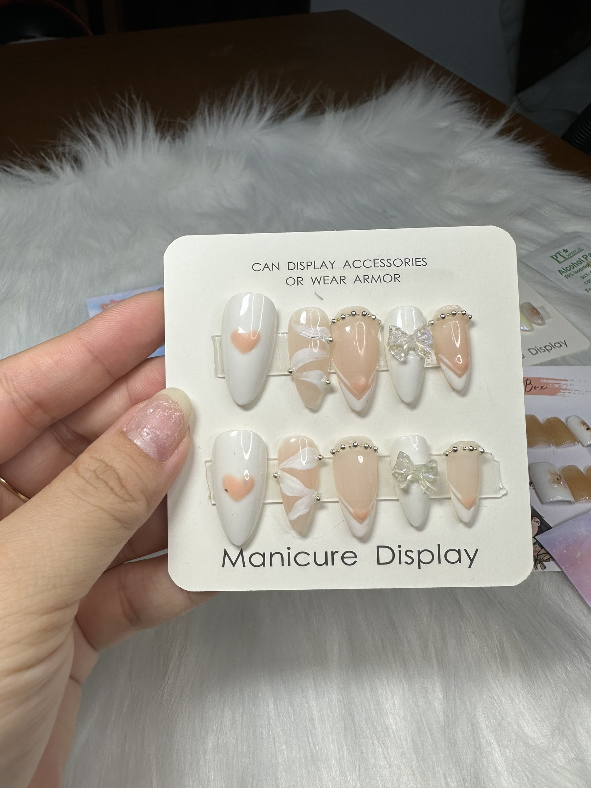 (THANH LÝ) NAILBOX THIẾT KẾ SẴN, MÓNG GIẢ KHÔNG CHỌN SIZE KHÔNG CHỌN FORM